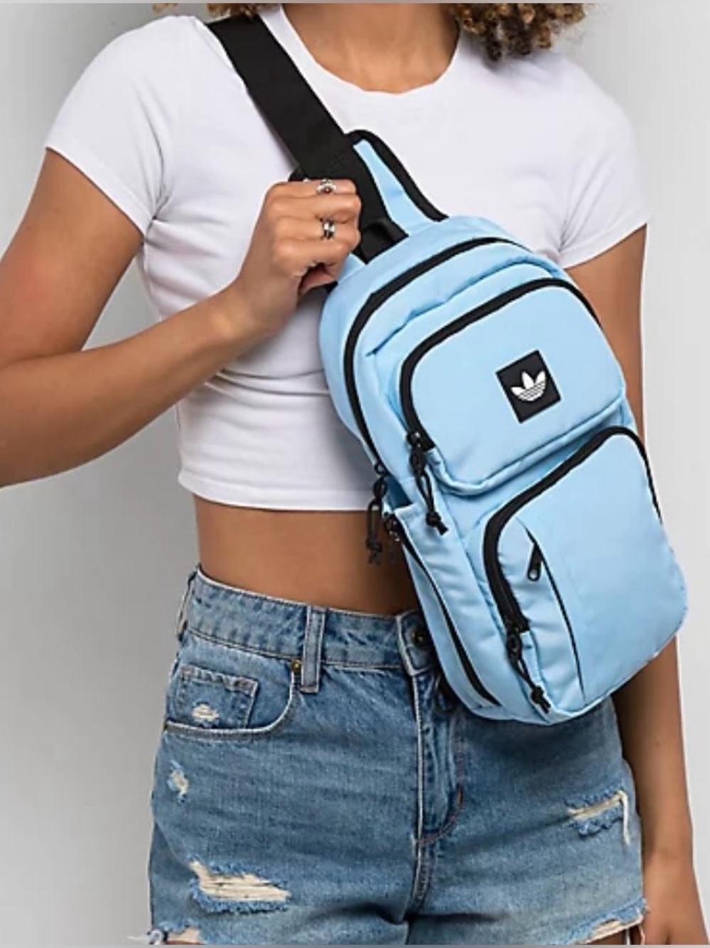 Adidas Originals Utility 4.0 Light Blue Crossbody Bag